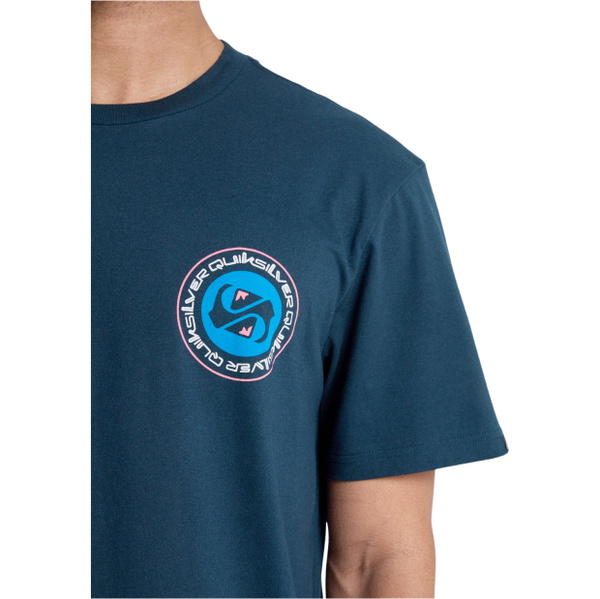2026 Quiksilver Mens Ev Duality T-Shirt EQYZT08290 - Dark Navy